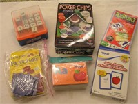 Game Lot: Poker Chips Boggle Pictionary