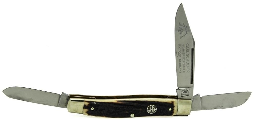 Carl Schlieper Eye Brand Solingen folding knife - South Auction