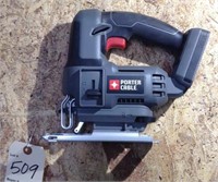 Porter Cable jig saw cordless no battery