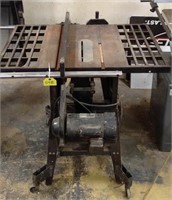 Ohio Forge 1986 table saw on casters