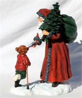 The Caring Santa Pipka Figurine in Box