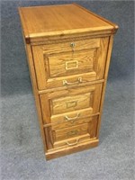 Oak Crest File Drawer Cabinet