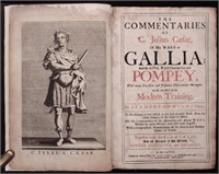 Julius Caesar's Wars in Gallia & Pompey, 1695