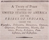 [Native American & British Treaties, 1795]