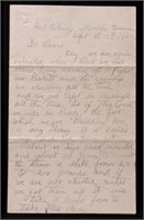 [Civil War]  Manuscript Letter by Union Soldier