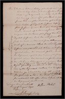 [New York]  ALS, Richard Varick as Mayor, 1790