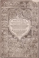 [Bible]  King James, 1628