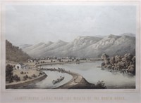 [Virginia]  James River Canal, Lithograph, 1857