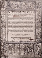 Erasmus. New Testament in Greek & Latin, 1519