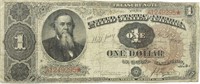1890 $1.00 Treasury Note.