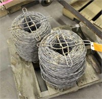 (2) Spools Barbless Fence Wire
