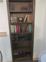 Lot of Books and Bookcase