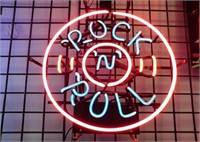 ROCK AND ROLL NEON SIGN