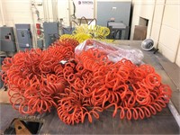 LOT COILED TYPE MACHINE AIR HOSES