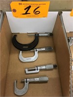 LOT STARRETT MICROMETERS