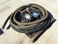 Misc Pump Parts, Electric Motor and Misc Hose