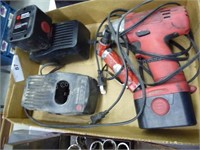 MAC 12V 3/8 impact wrench and chargers