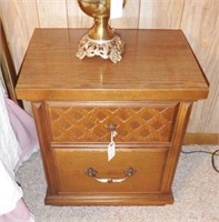 Lot #178 Pair of two drawer end tables