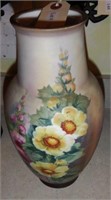 Lot #149 Signed Nippon Hand painted 13” floral