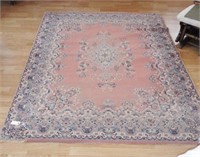 Lot #123A Floral area rug (8.5ft x 6.5ft)