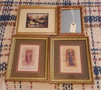 Lot #88 (2) June and July Guardian Angel prints