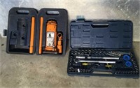 6 Ton Bottle Jack and Small Socket Set