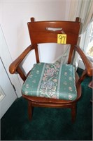 side chair with arms