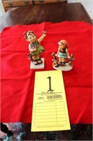 Two Hummel figurines marked West Germany