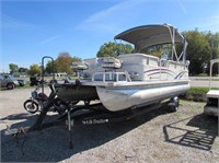 2003 Odyssey 2103 20' Pantoon Boat