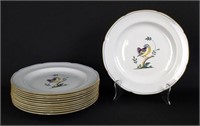 Spode Queen's Bird Dinner Plates (12)