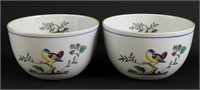 Spode Queen's Bird Rice Bowls (2)
