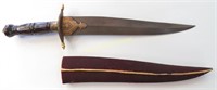 AN ANGLO-INDIAN HUNTING DAGGER