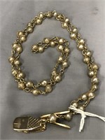 Unique Vintage Clip on Necklace