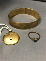 Victorian Birthstone Pendant, Bracelet, & Ring