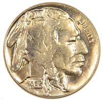 Near Gem 1935-D Buffalo Nickel.