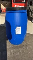 Blue poly barrel