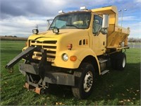 2000 Sterling Plow and Salt Truck, 98k