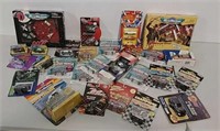 Lot of ornament toy cars and others