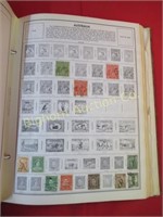 Harris Stamp Collector Binder w/ Contents
