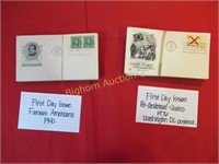 Stamps: First Day Covers US Presidents States