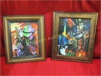 Framed Paintings - 2 piece lot Approx. 21" x 25"