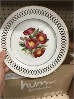 BOX OF DANFORTH DISHES "12 ROSES COLLECTION"