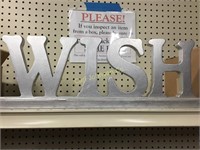 SILVER WISH SIGN