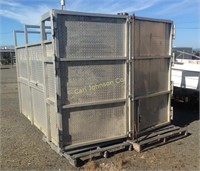 STOCK RACK/UTILITY TRAILER WILL BE SOLD AT 5:30 PM
