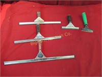 Squeegees - 5pc lot