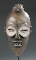 Kwele style mask. c.20th century.