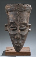 Congo style mask. c.20th century.