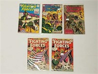 5 Our Fighting Forces comics
