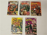 5 Our Fighting Forces Hellcats comics