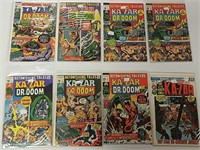 8 Astonishing Tales feat Ka-zar and Dr Doom comics